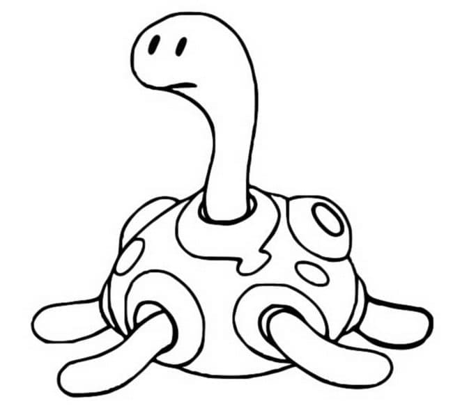 Tô màu Pokemon Shuckle
