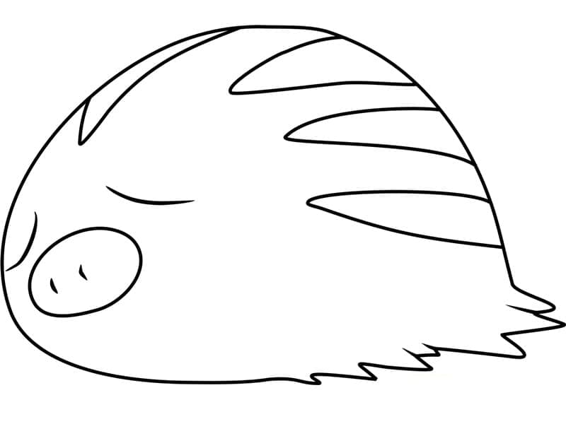 Tô màu Pokemon Swinub