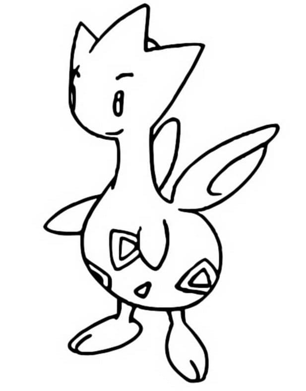 Tô màu Pokemon Togetic