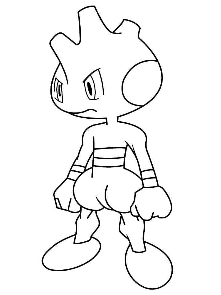 Tô màu Pokemon Tyrogue