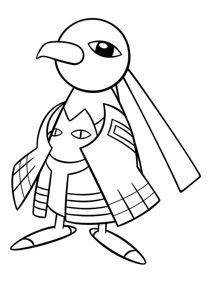 Tô màu Pokemon Xatu