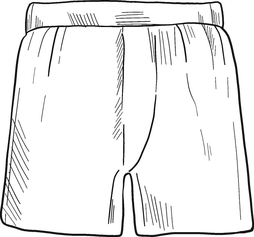 Tô màu Quần Đùi