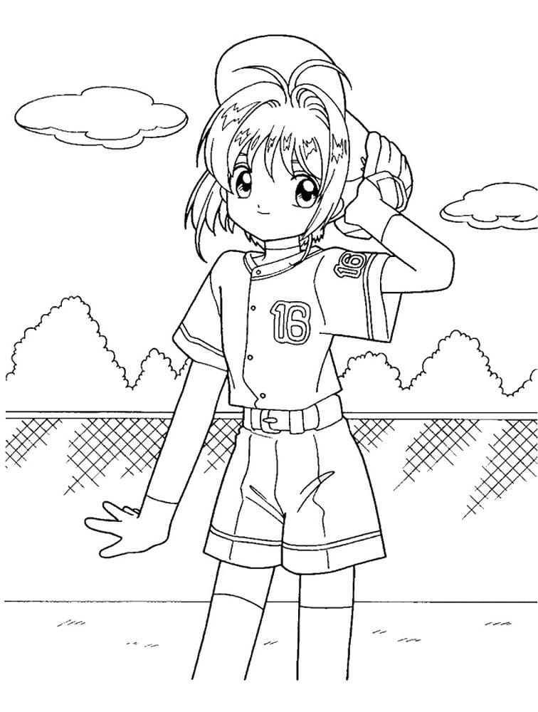 Tô màu Sakura Cute Nhất