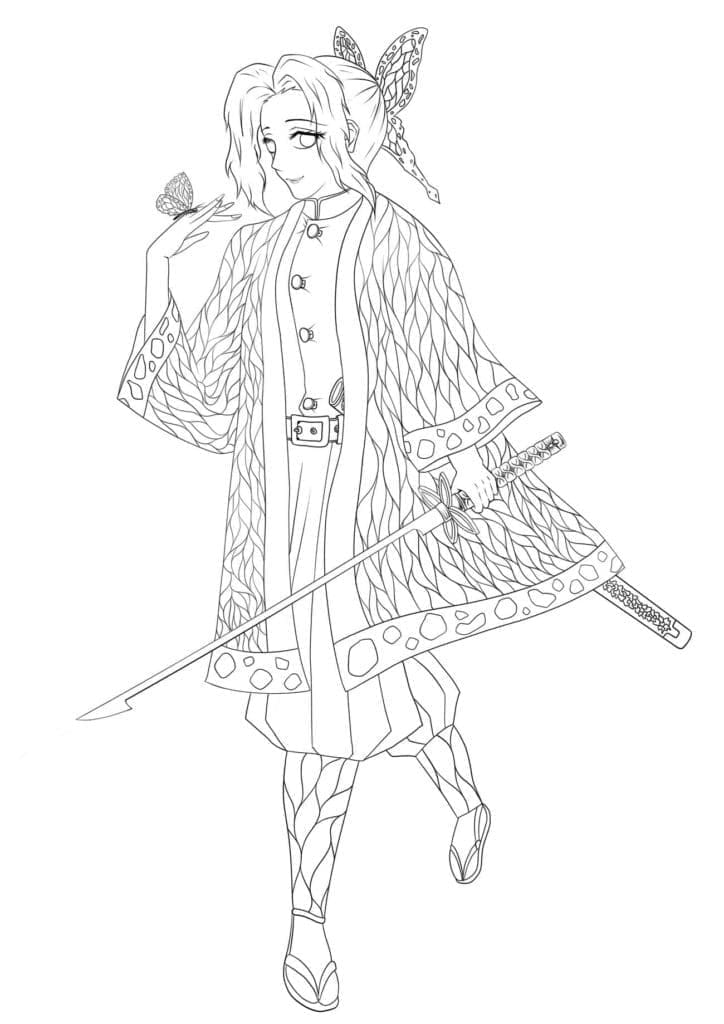 Tô màu Shinobu