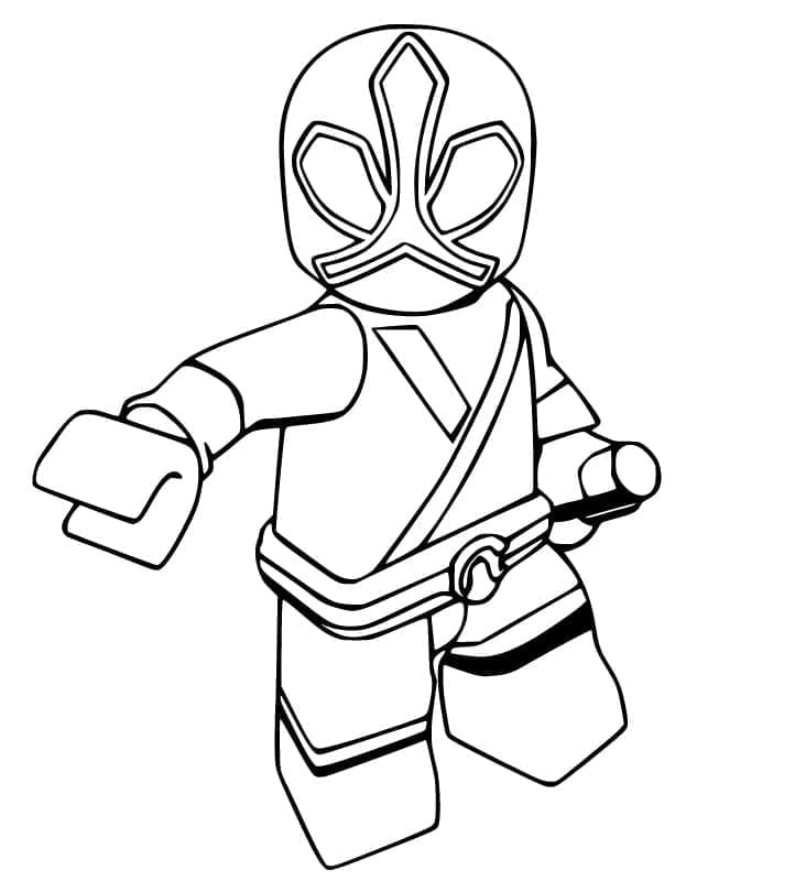 Tô màu Siêu Nhân Lego