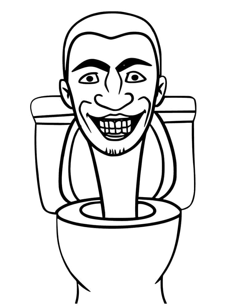 Tô màu Skibidi Toilet Kỳ Lạ
