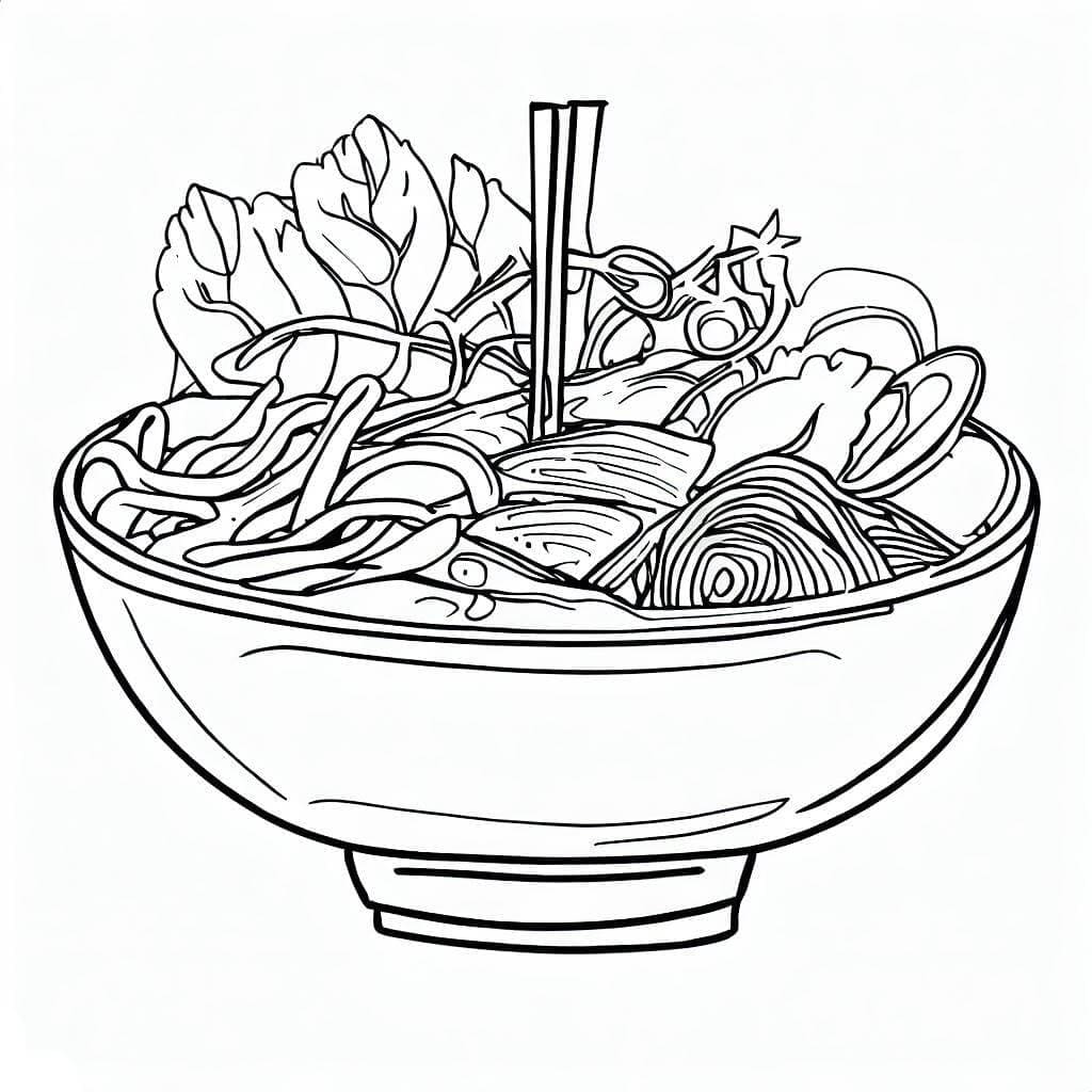 Tô màu Tô Phở Rất Ngon