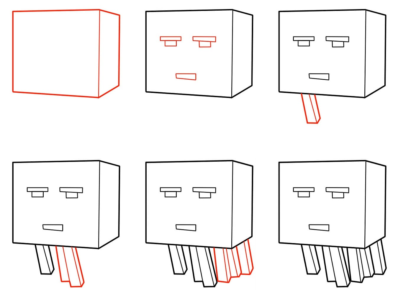 Tô màu Vẽ Minecraft Ghast
